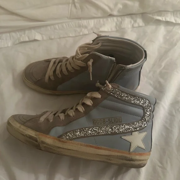 golden goose slide in, been worn like twice, with receipt - Picture 5 of 5